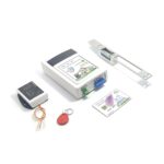 مقابل برقی کارتی 220 ولت درب چوبی