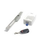 مقابل برقی ریموتی درب چوبی 220 ولت