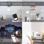 کلید تک پل هوشمند لمسی مشکی با قابلیت کنترل از طریق WiFi و ریموت - Image 5