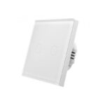 کلید دو پل هوشمند لمسی مشکی با قابلیت کنترل از طریق WiFi و ریموت - Image 6