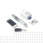 مقابل برقی کارتی رمزی و ریموتی لمسی درب چوبی LC9