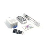 مقابل برقی کارتی رمزی وریموتی فلزی ضدآب درب ضدسرقت