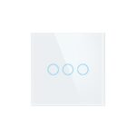 کلید سه پل هوشمند لمسی سفید - Image 2