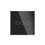 کلید سه پل هوشمند لمسی مشکی - Image 3