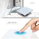کلید دو پل هوشمند لمسی مشکی - Image 8