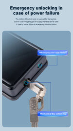 دستگیره دیجیتال اثرانگشتی کارتی ورمزی FP01 - Image 17