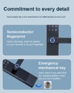 دستگیره دیجیتال اثرانگشتی کارتی ورمزی FP01 - Image 18