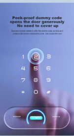 دستگیره دیجیتال اثرانگشتی کارتی ورمزی FP01 - Image 13