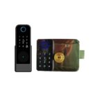 قفل برقی هوشمند اثر انگشتی/کارتی/رمزی و موبایلی