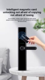 دستگیره دیجیتال اثرانگشتی /کارتی ورمزی FP05 - Image 8