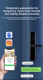 دستگیره دیجیتال اثرانگشتی /کارتی ورمزی FP05 - Image 11