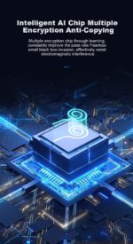 دستگیره دیجیتال اثرانگشتی /کارتی ورمزی FP05 - Image 12