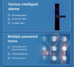 دستگیره دیجیتال اثرانگشتی /کارتی ورمزی FP05 - Image 14