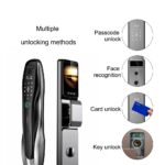 دستگیره دیجیتال هوشمند(تشخیص چهره-اثرانگشتی-کارتی -رمزی و موبایلی) TY06 - Image 3