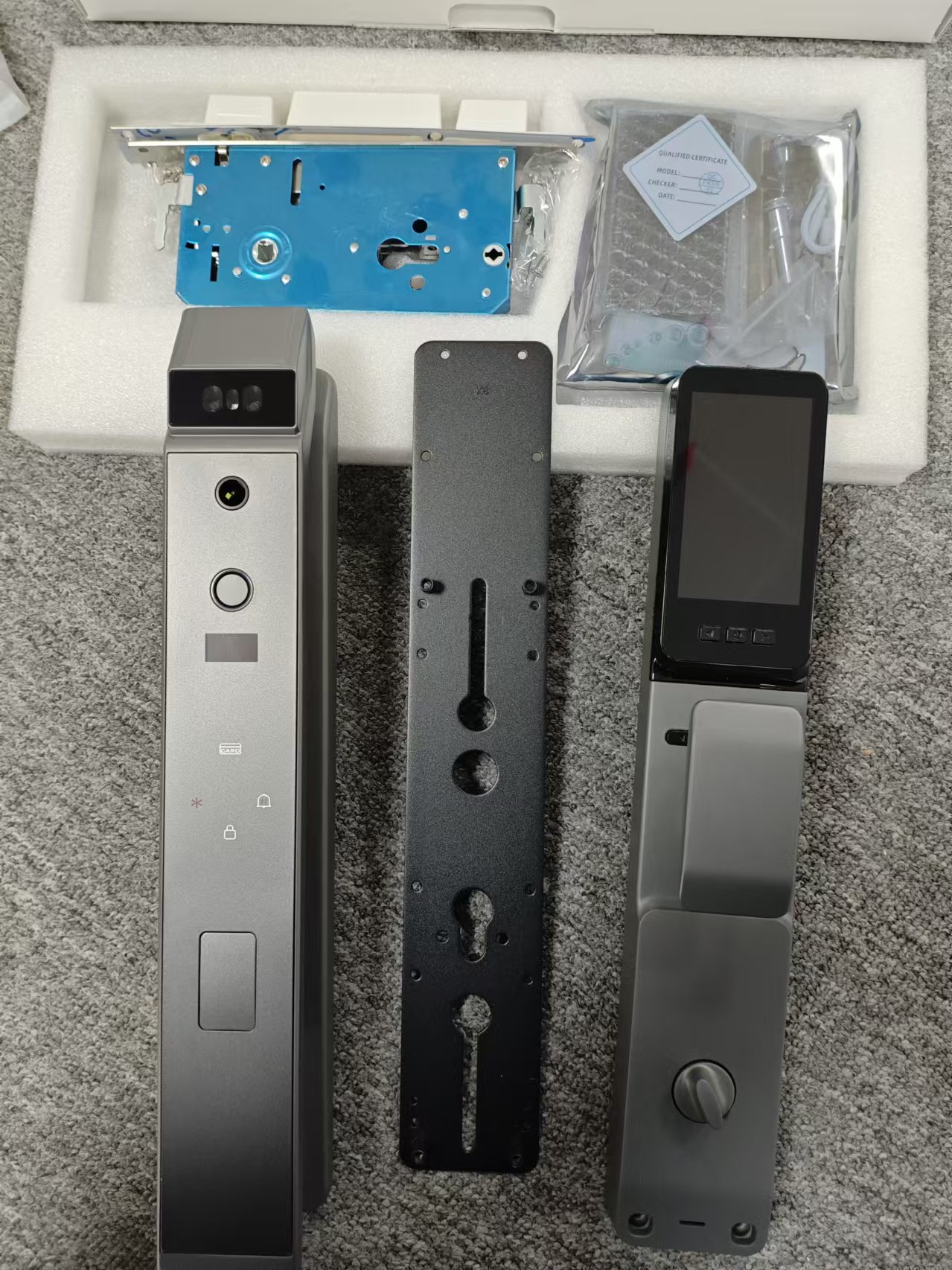 دستگیره دیجیتال هوشمند (تشخیص چهره-اثرانگشت-کارت-رمزوموبایل)TY01 - Image 7