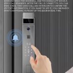 دستگیره دیجیتال هوشمند (تشخیص چهره-اثرانگشت-کارت-رمزوموبایل)TY01 - Image 19