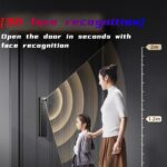 دستگیره دیجیتال زبان فارسی (تشخیص چهره -اثرانگشت-اسکن کف دست-موبایل-رمز-کارت و کلید مکانیکی )TY03 - Image 9