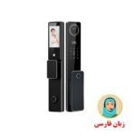 دستگیره دیجیتال زبان فارسی (تشخیص چهره -اثرانگشت-اسکن کف دست-موبایل-رمز-کارت و کلید مکانیکی )TY08