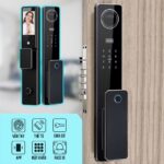 دستگیره دیجیتال زبان فارسی (تشخیص چهره -اثرانگشت-اسکن کف دست-موبایل-رمز-کارت و کلید مکانیکی )TY08 - Image 10