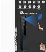 دستگیره دیجیتال زبان فارسی (تشخیص چهره -اثرانگشت-اسکن کف دست-موبایل-رمز-کارت و کلید مکانیکی )TY08 - Image 2