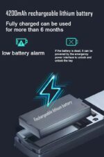 دستگیره دیجیتال تشخیص چهره -کارتی -رمزی وموبایلی FY01 - Image 21